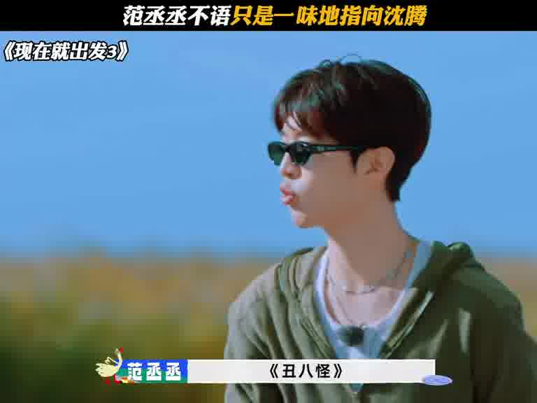 范丞丞不语只是一味地指向沈腾