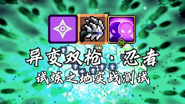 【元气骑士前传】异变双枪·忍者 试炼之地实战测试