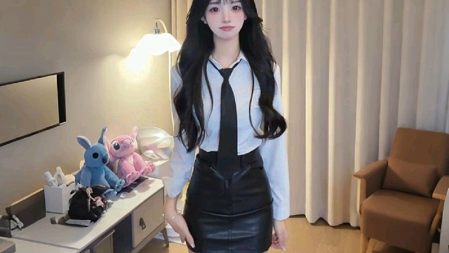 小皮裙 大波浪~