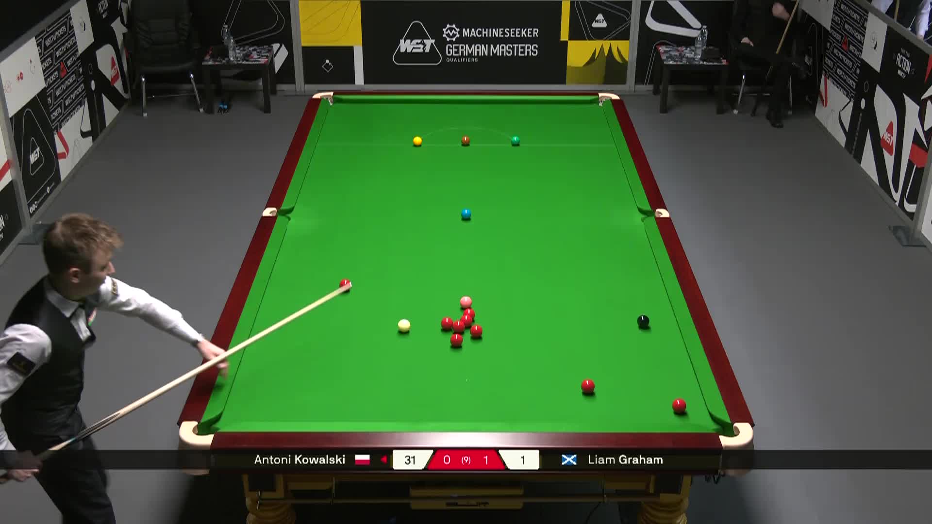 【第二局】安东尼·科瓦斯基VS利亚姆·格雷厄姆 德国大师赛资格赛