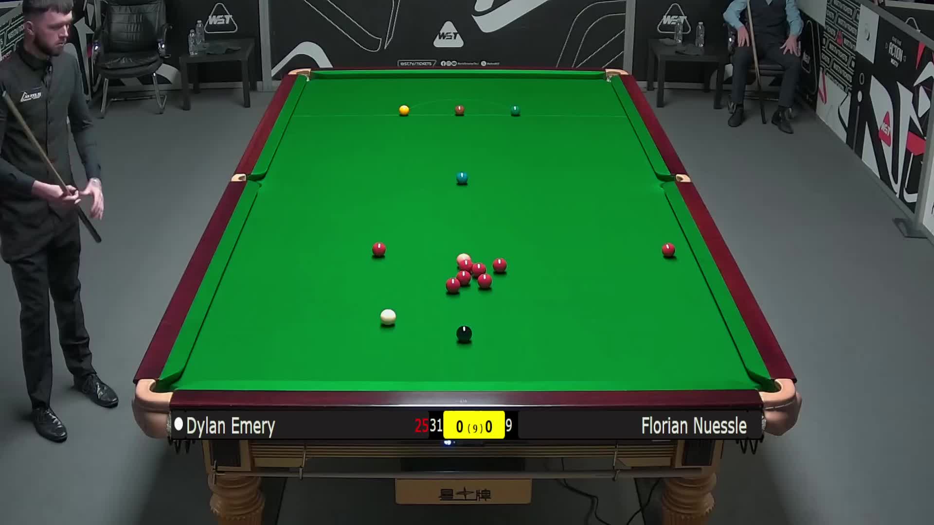 【第一局】迪伦·埃默里VS弗洛里安·努斯勒 德国大师赛资格赛