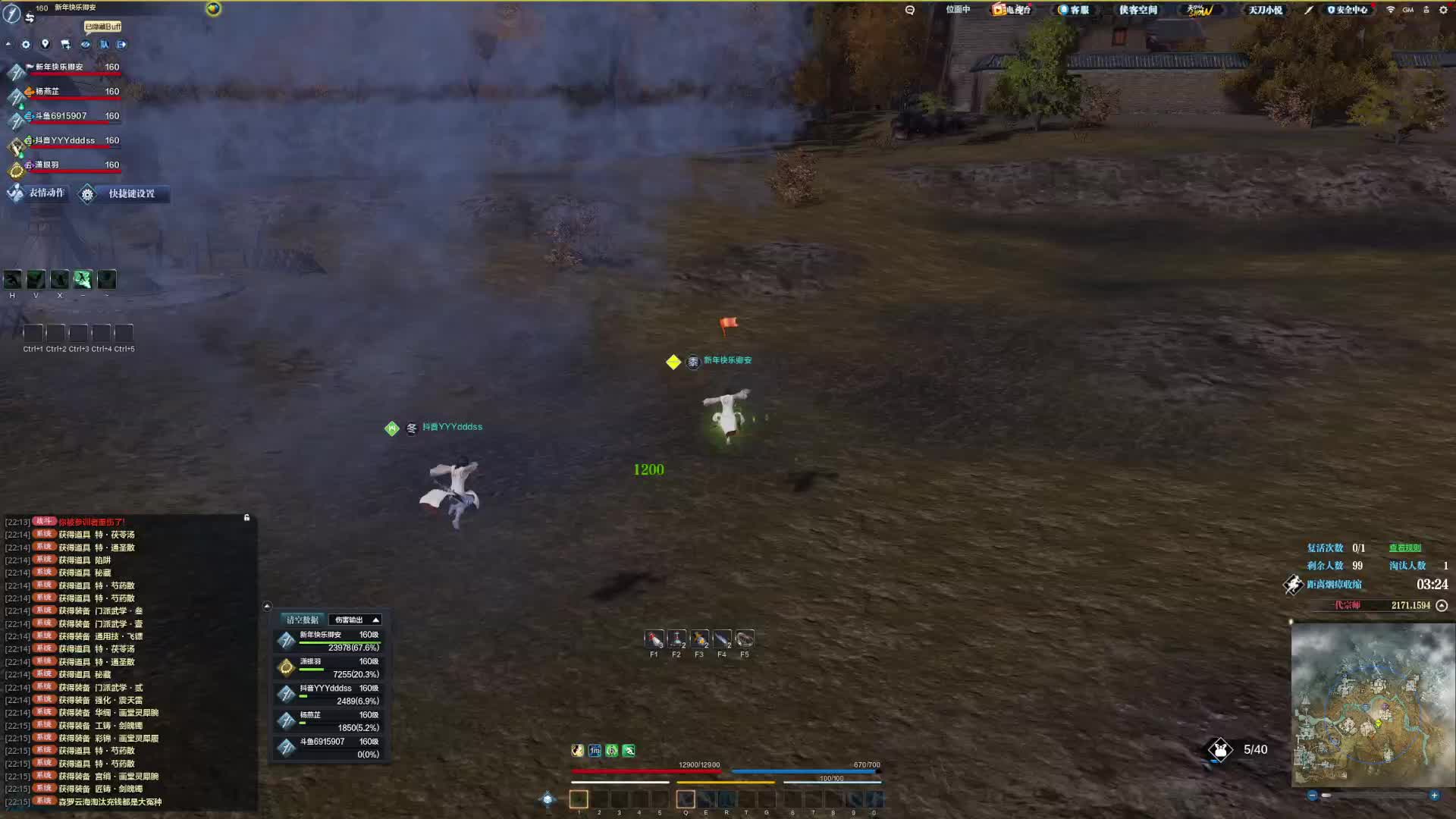 落地架没打过 额