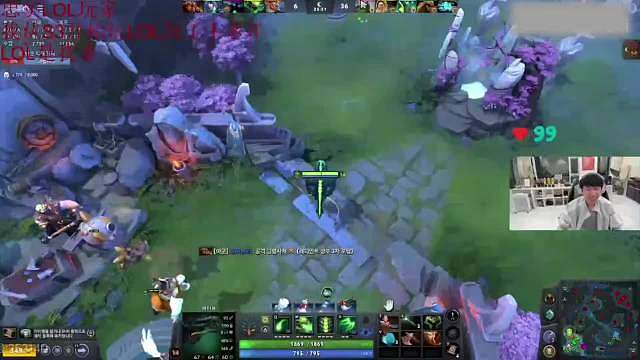 Doinb和icon组LOL职业队转战Dota2，被路人暴打惨被虐泉。 ​​​