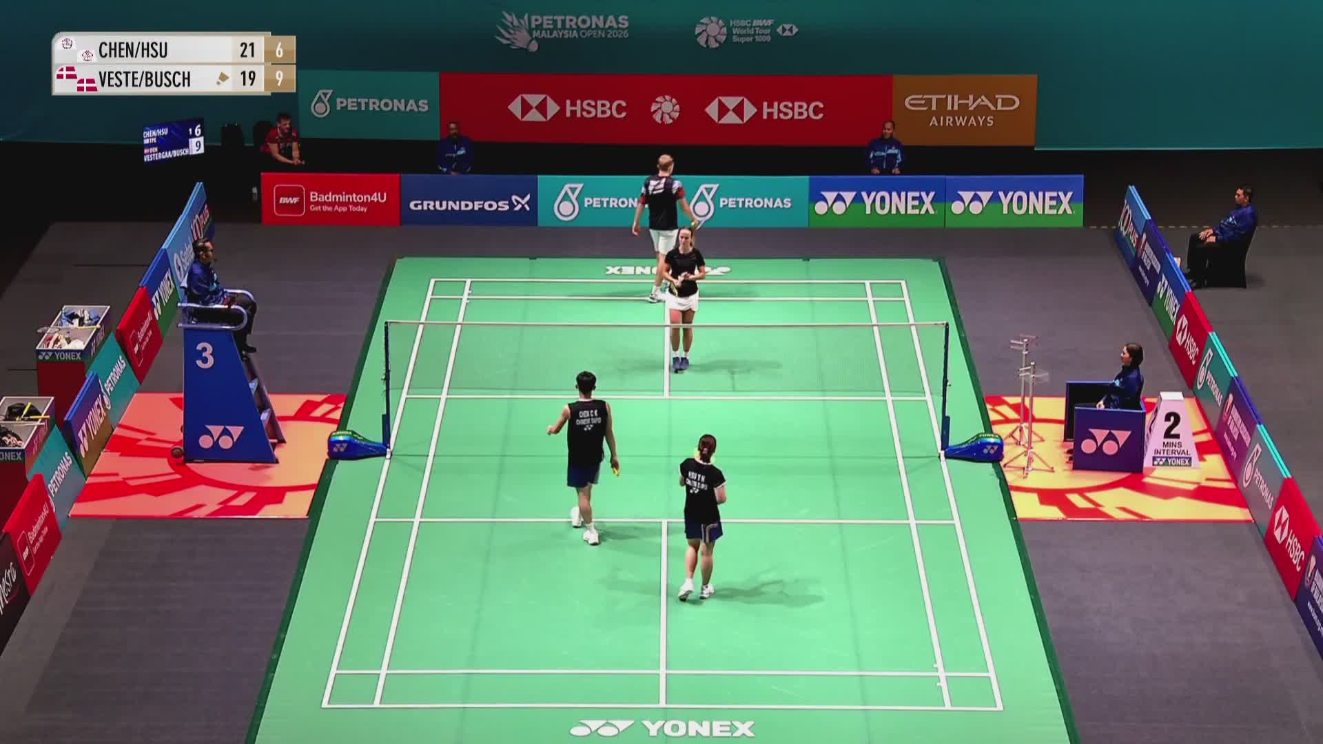 【第二局】混双 陈政宽/许尹鏸VS麦斯/布施 2026马来西亚羽毛球公开赛