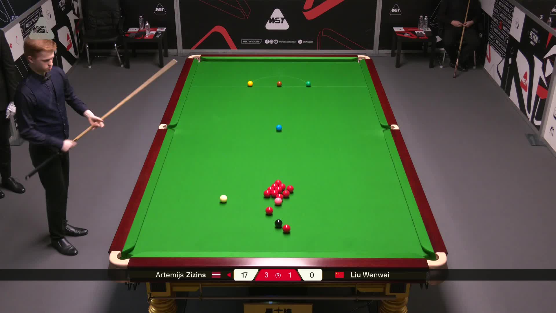 【第五局】阿特米吉斯·齐津斯VS刘文炜 2026德国大师赛资格赛