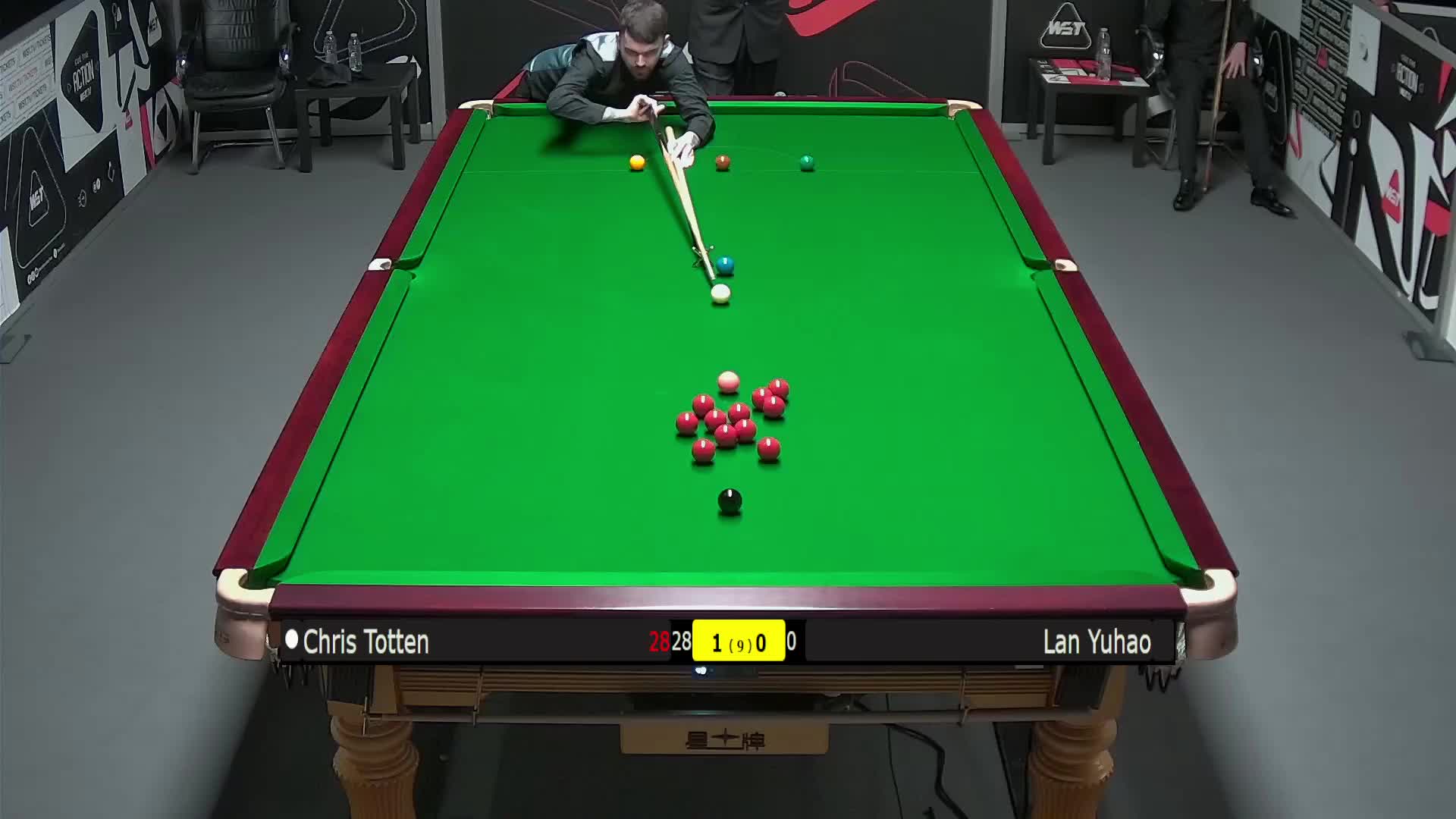 【第二局】克里斯·托顿VS蓝裕豪 德国大师赛资格赛