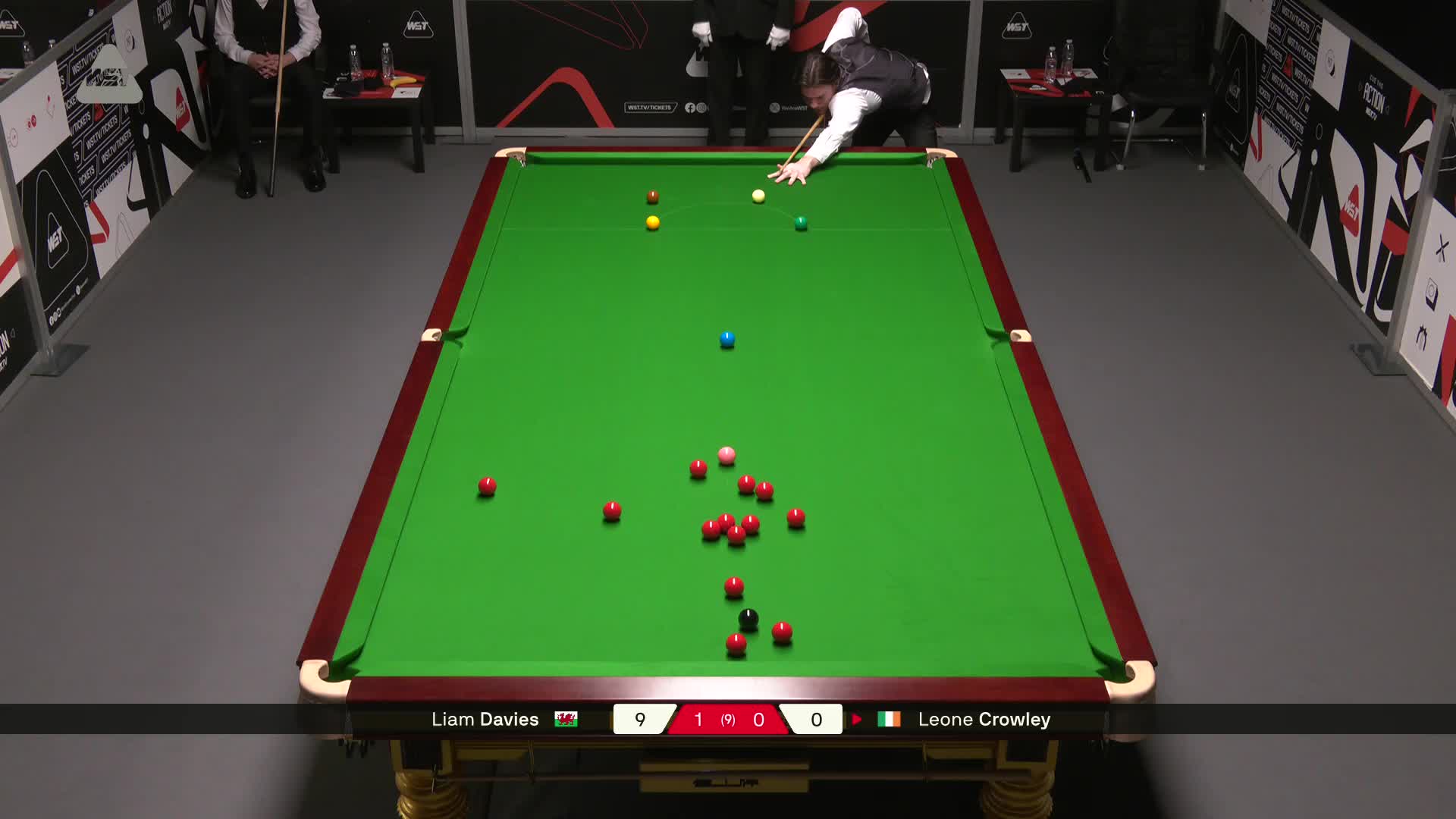 【第二局】利亚姆·戴维斯VS莱昂内·克劳利 德国大师赛资格赛