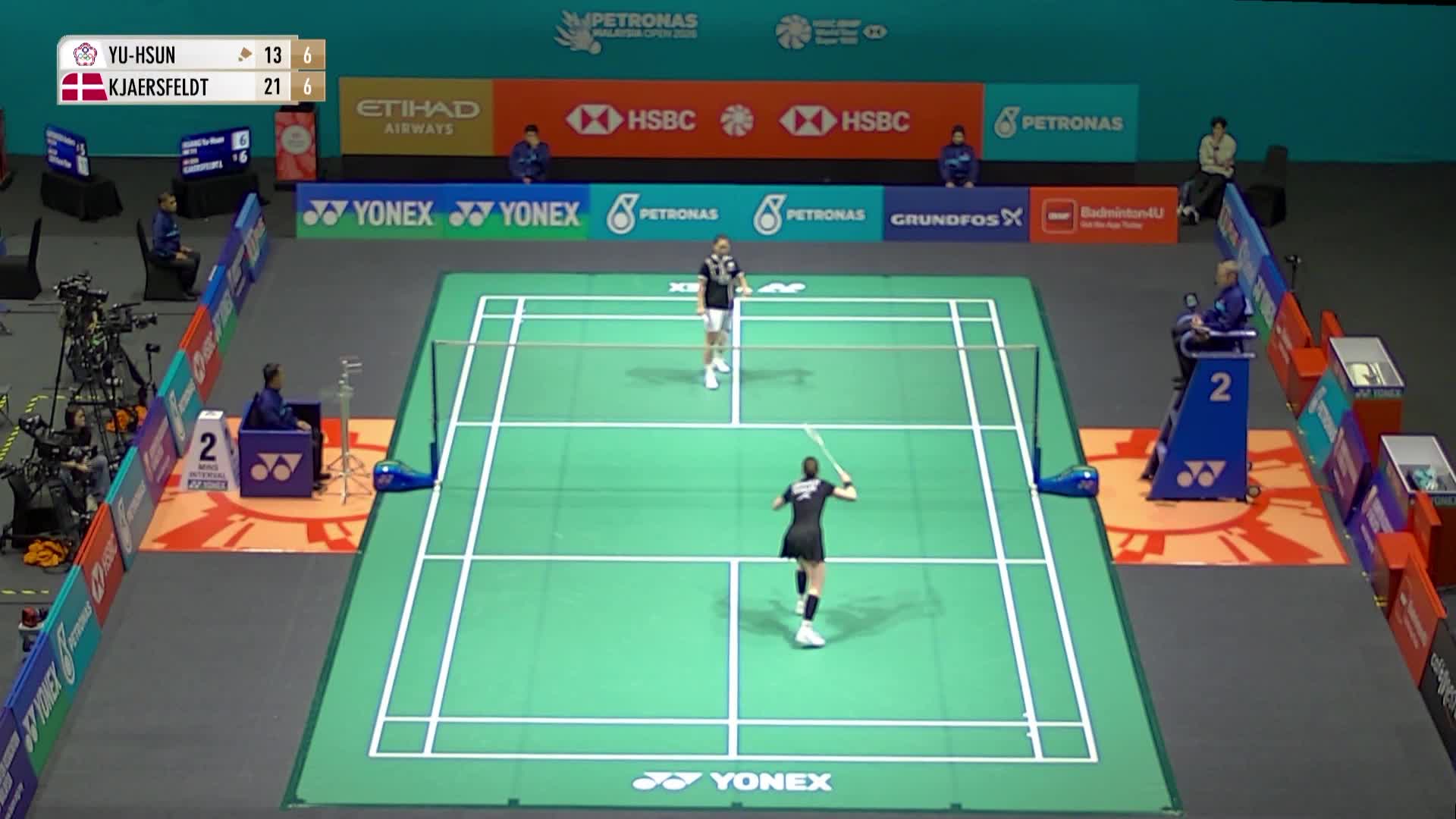 【第二局】女单 黄宥薰VS杰克斯菲德 2026马来西亚羽毛球公开赛