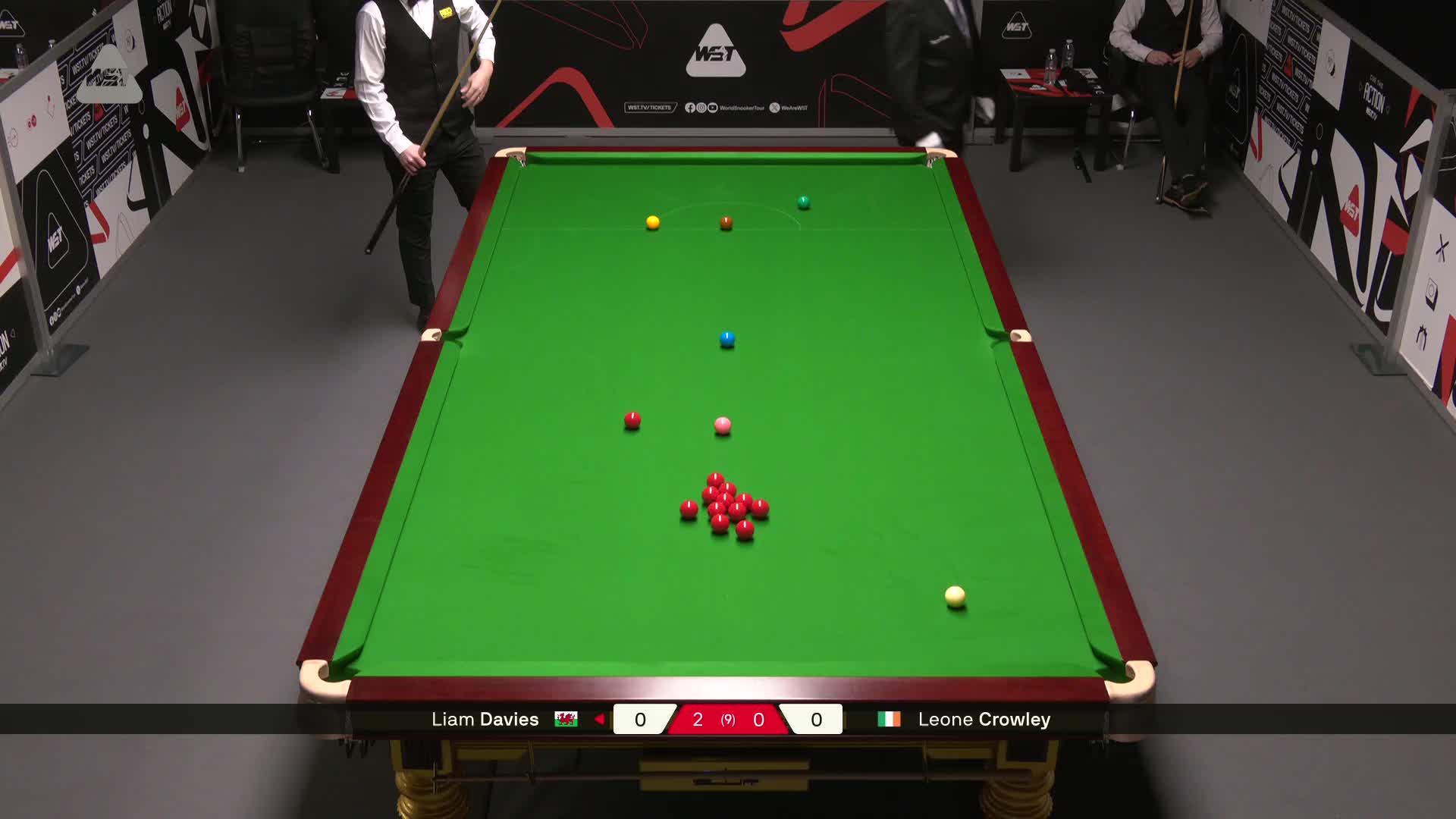 【第三局】利亚姆·戴维斯VS莱昂内·克劳利 德国大师赛资格赛