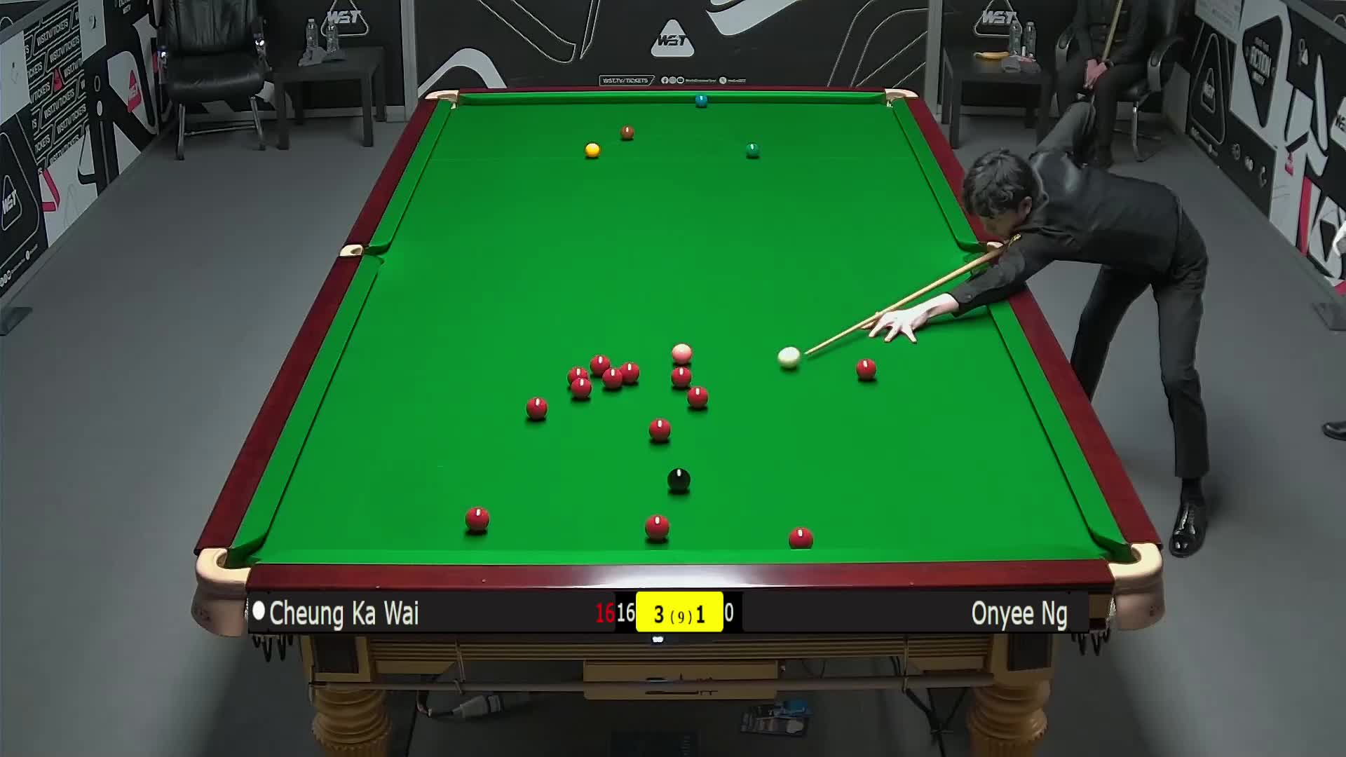 【第五局】张家玮VS吴安仪 德国大师赛资格赛