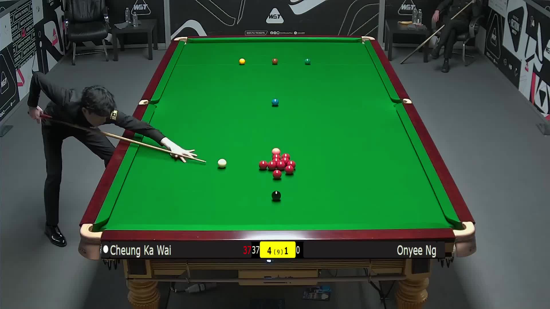 【第六局】张家玮VS吴安仪 德国大师赛资格赛