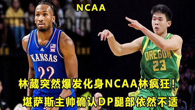 【Terry】林葳突然爆发，化身D1林疯狂！这才是本土得分王的含金量！堪萨斯主帅确认DP腿部仍然不适