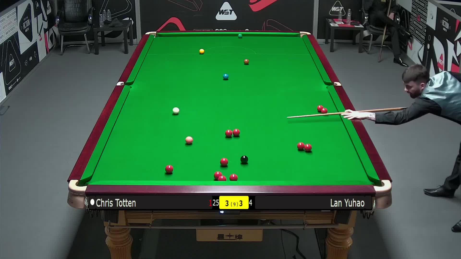 【第七局】克里斯·托顿VS蓝裕豪 德国大师赛资格赛