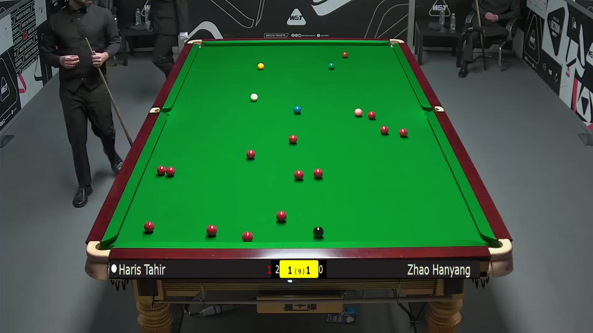 【第三局】哈里斯·塔希尔VS赵翰洋 德国大师赛资格赛