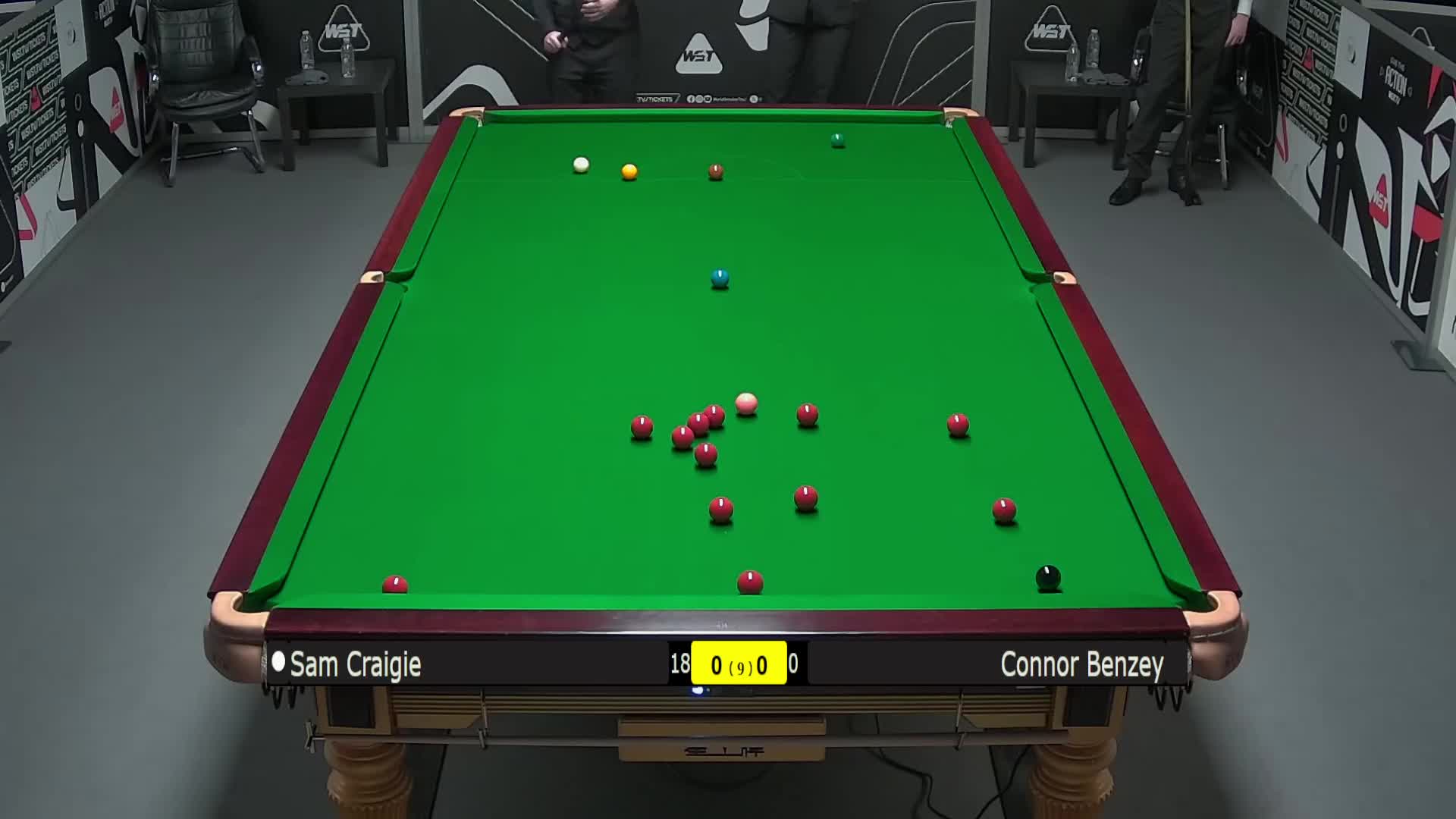 【第一局】山姆·克雷吉VS康纳·本泽 德国大师赛资格赛