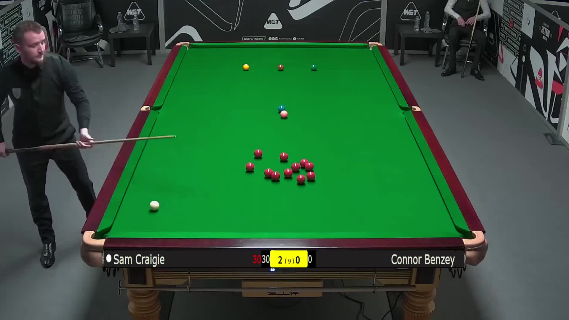 【第三局】山姆·克雷吉VS康纳·本泽 德国大师赛资格赛