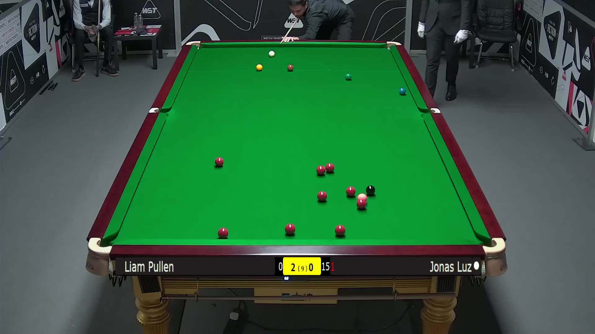 【第三局】利亚姆·普伦VS乔纳斯·鲁兹 德国大师赛资格赛