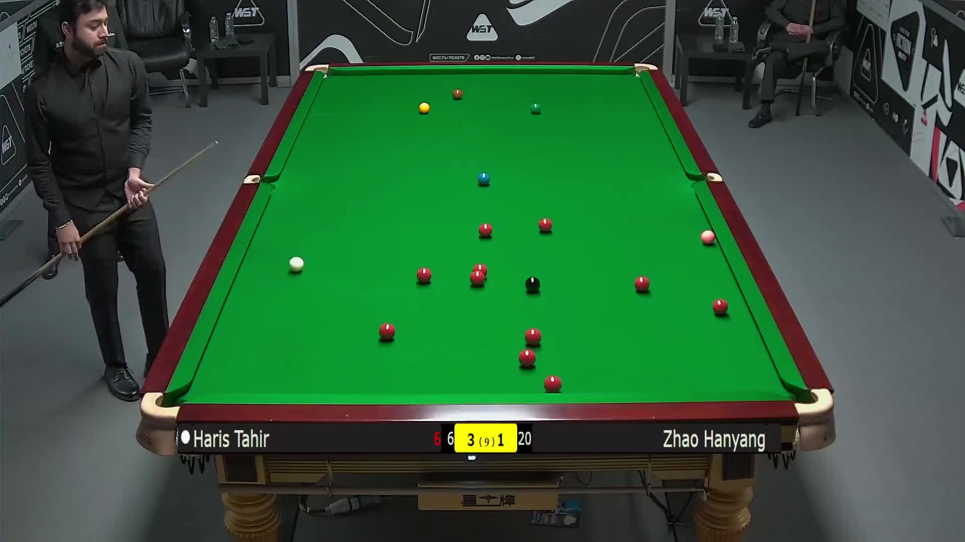 【第五局】哈里斯·塔希尔VS赵翰洋 德国大师赛资格赛