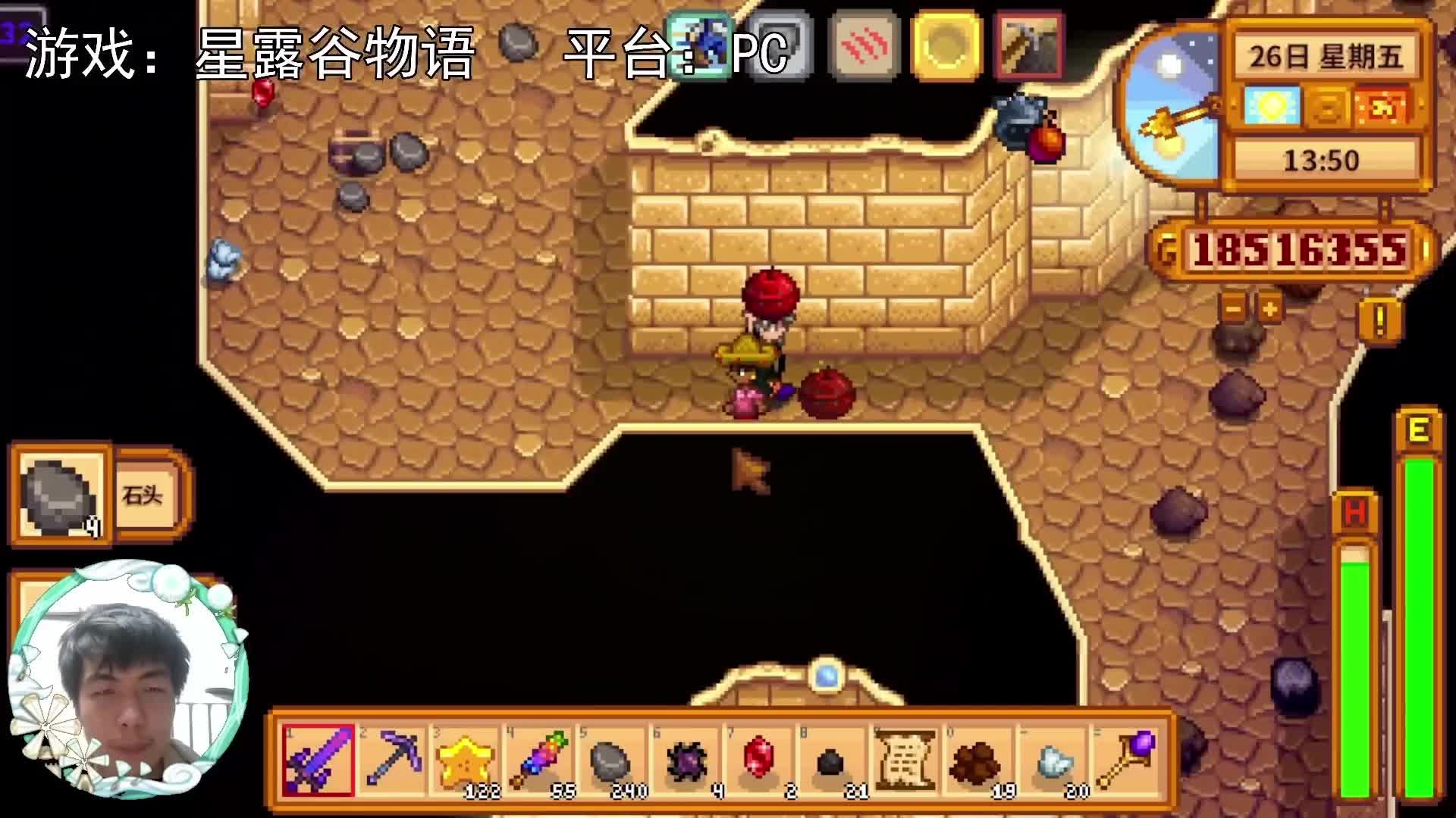 【星露谷物语】下矿，回程法杖害死人啊！