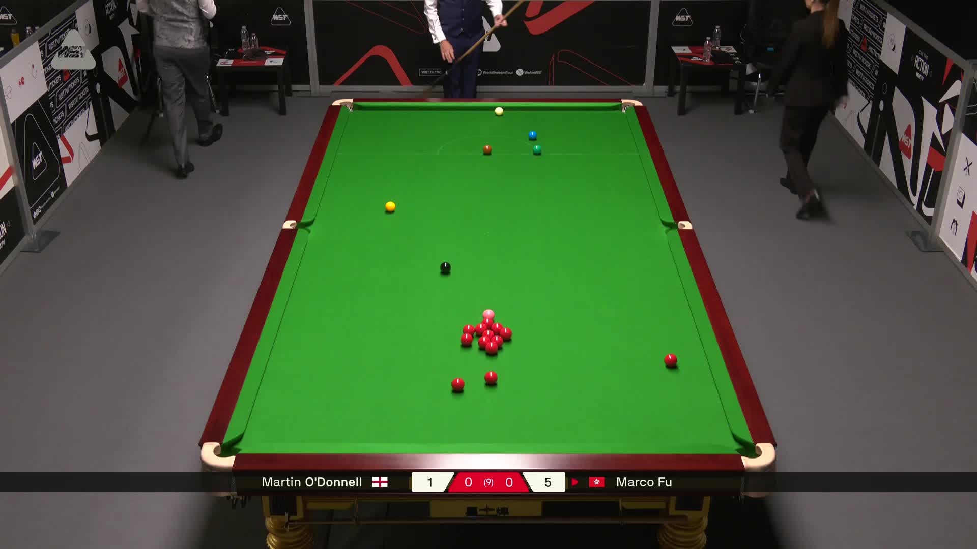 【第一局】马丁·奥唐奈VS傅家俊 德国大师赛资格赛