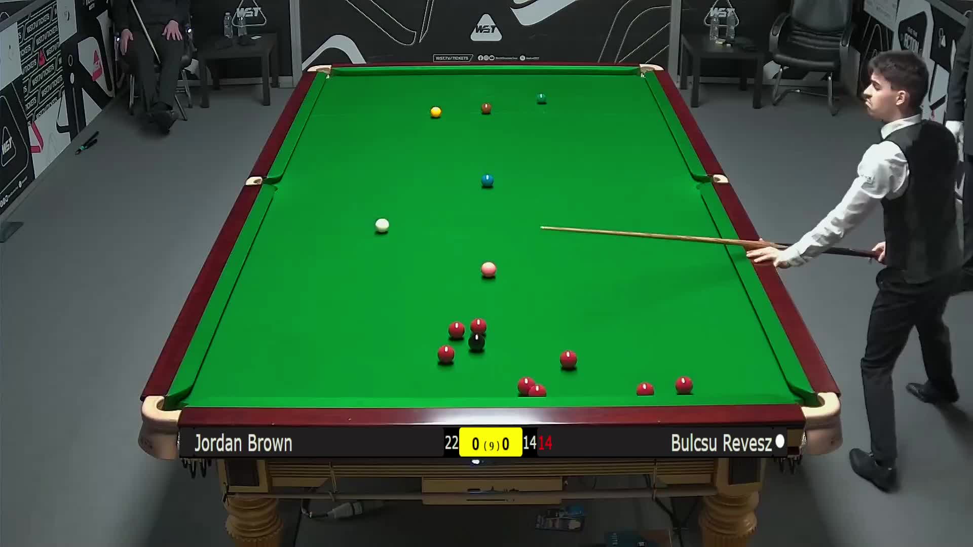 【第一局】乔丹·布朗VS布尔丘·雷韦兹 德国大师赛资格赛