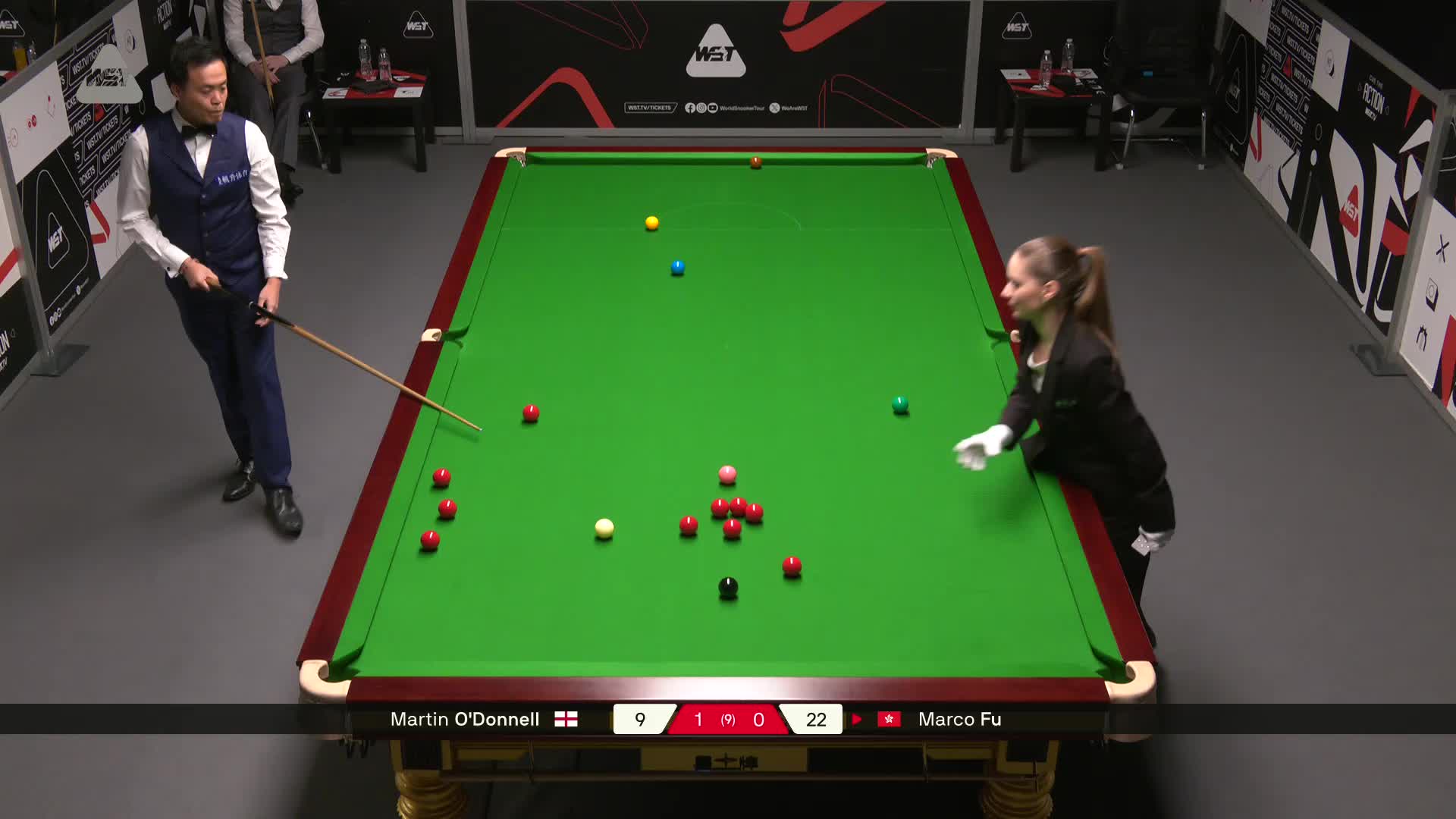 【第二局】马丁·奥唐奈VS傅家俊 德国大师赛资格赛