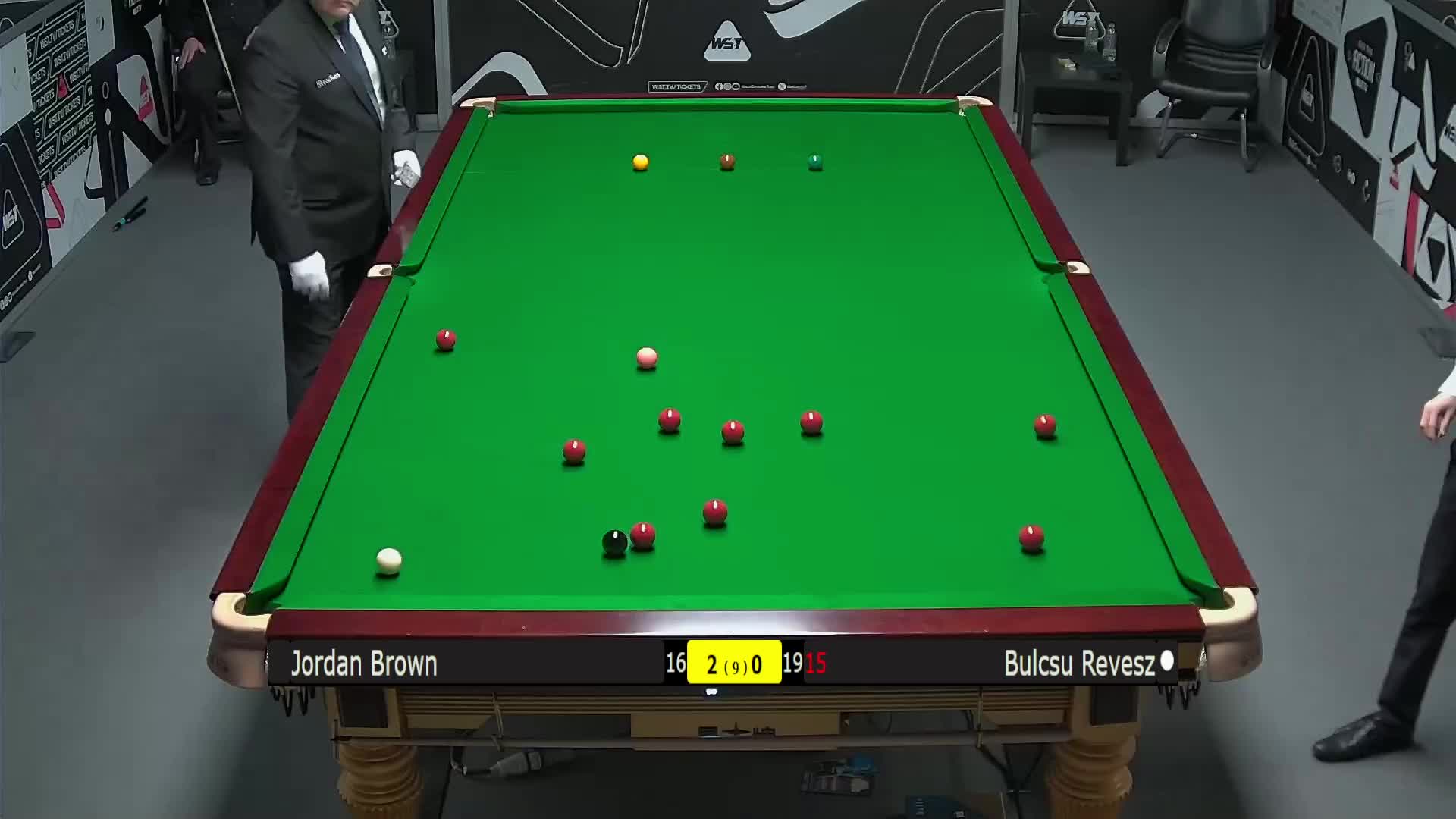 【第三局】乔丹·布朗VS布尔丘·雷韦兹 德国大师赛资格赛