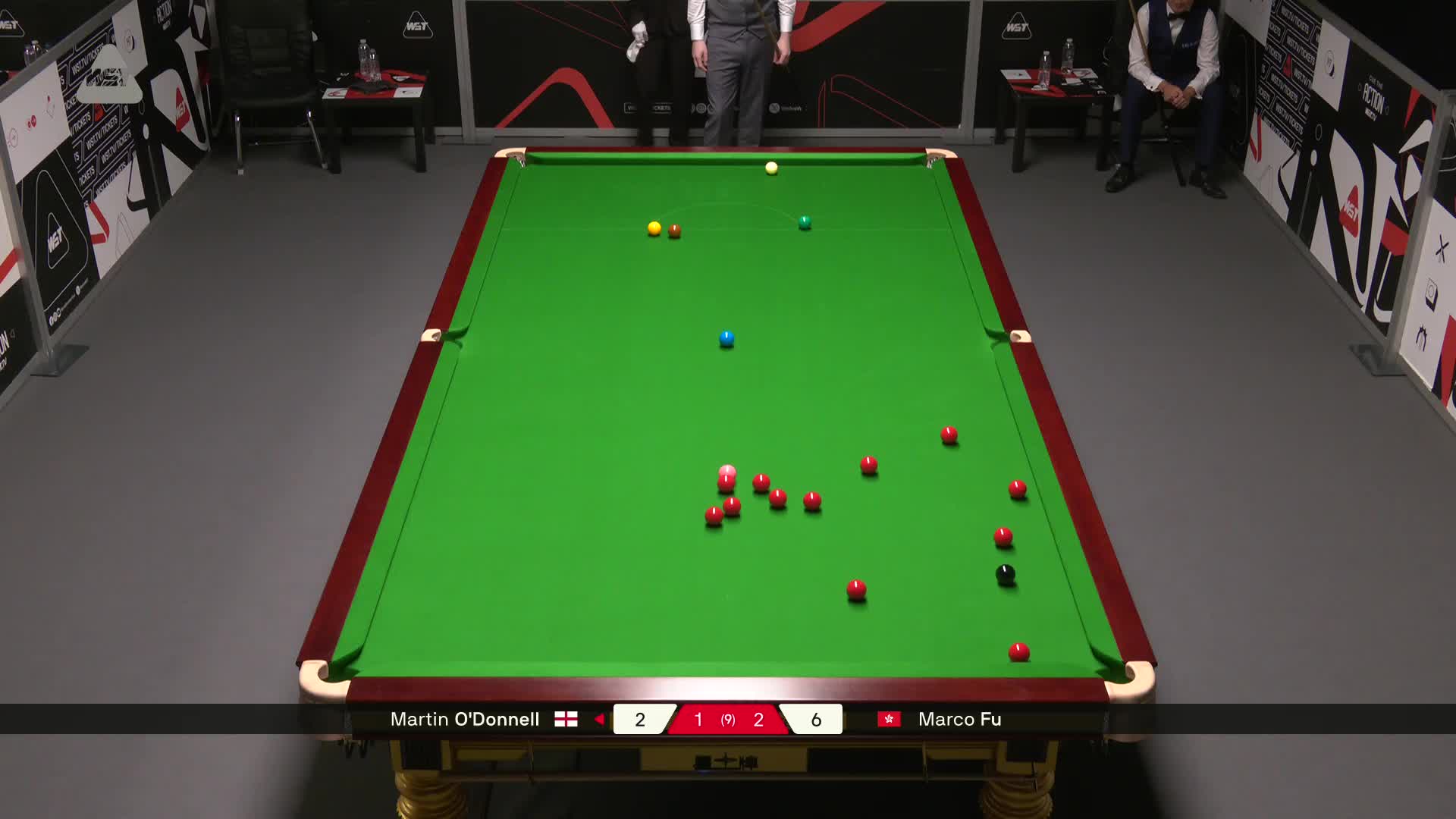 【第四局】马丁·奥唐奈VS傅家俊 德国大师赛资格赛