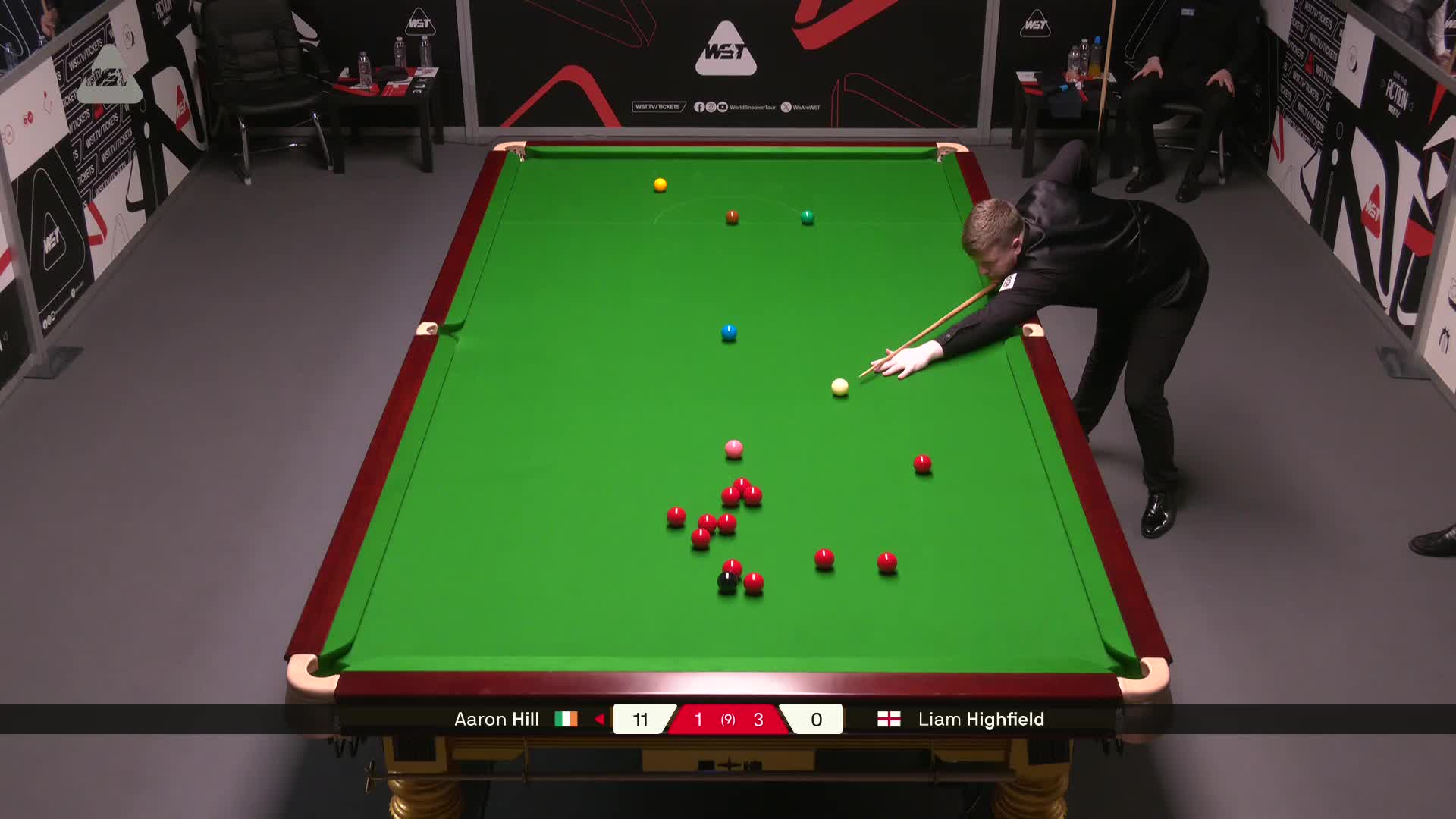 【第五局】亚伦·希尔VS利亚姆·海菲尔德 德国大师赛资格赛