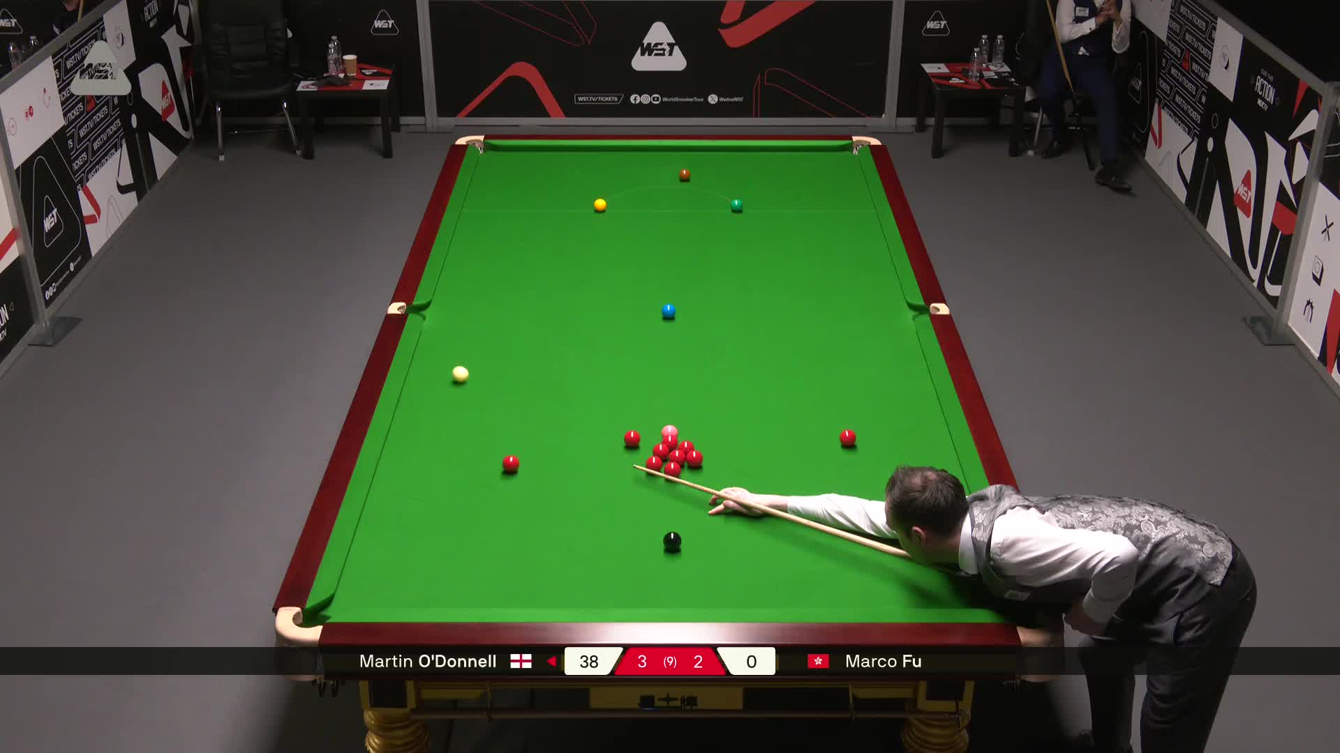 【第六局】马丁·奥唐奈VS傅家俊 德国大师赛资格赛