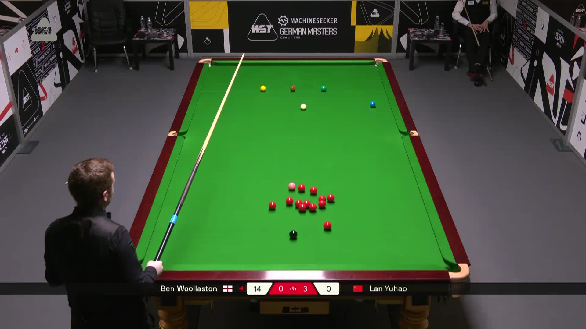 【第四局】本·沃拉斯顿VS蓝裕豪 德国大师赛资格赛