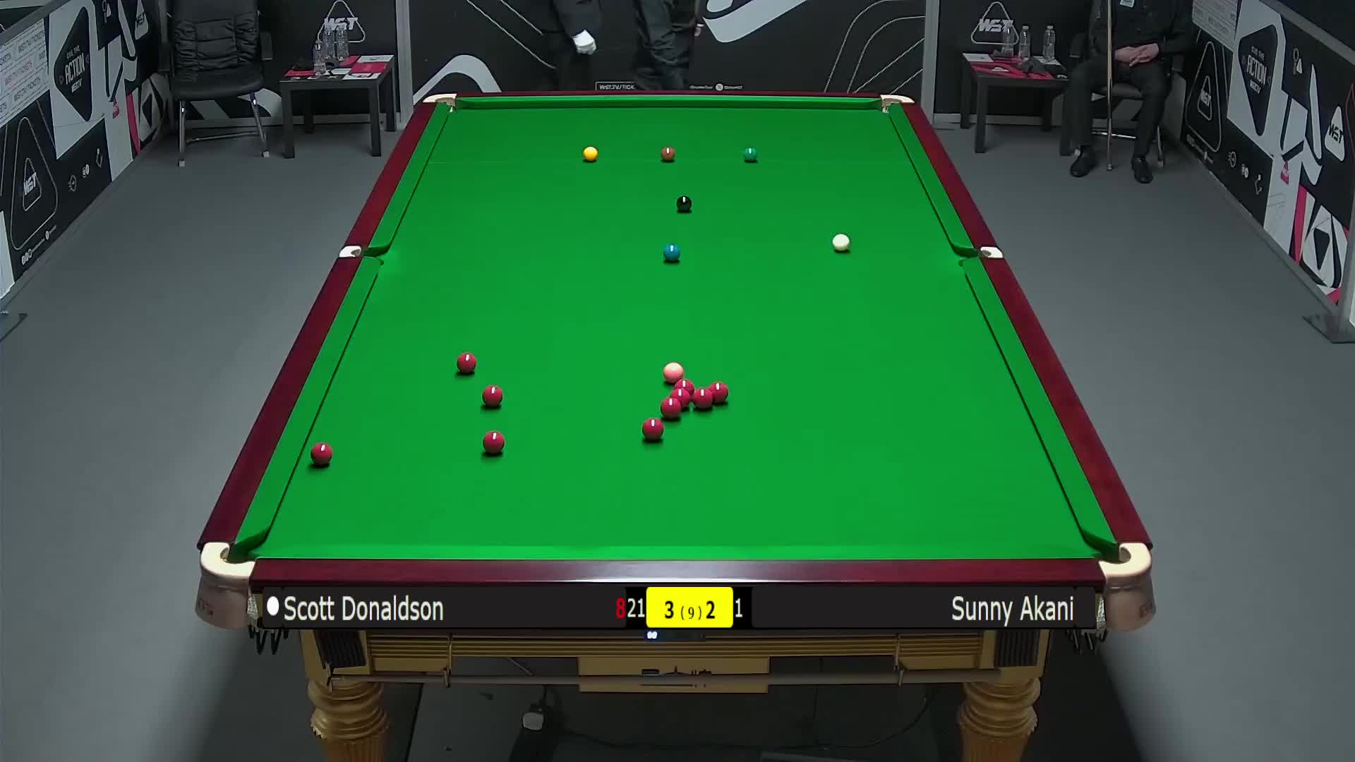 【第六局】斯科特·唐纳森VS阿卡尼·宋沙瓦 德国大师赛资格赛