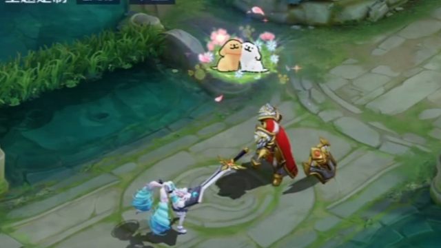 也是没忍住，提前买战令了，原本想过年一起的，不过这个真的好可爱呀，那就提前拿下吧，今天领到这个击败了