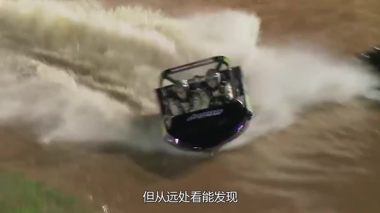 刺激的喷气艇冲刺赛，没有直线都是弯道