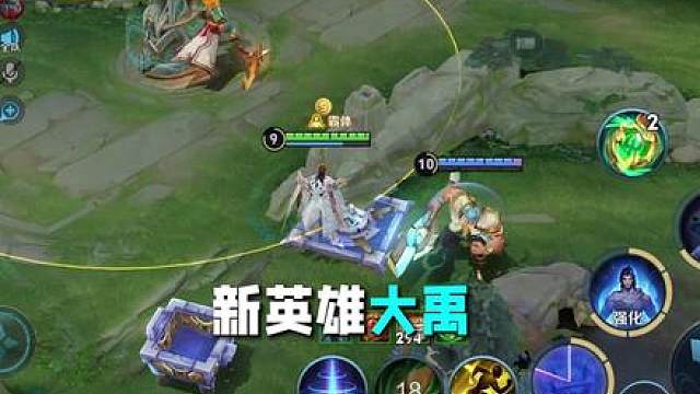 超标坦辅？一期视频让你学会新英雄大禹！