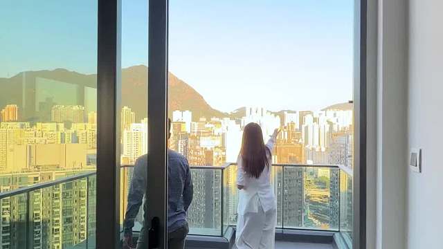 套天际线大宅能看狮子山和飞鹅山