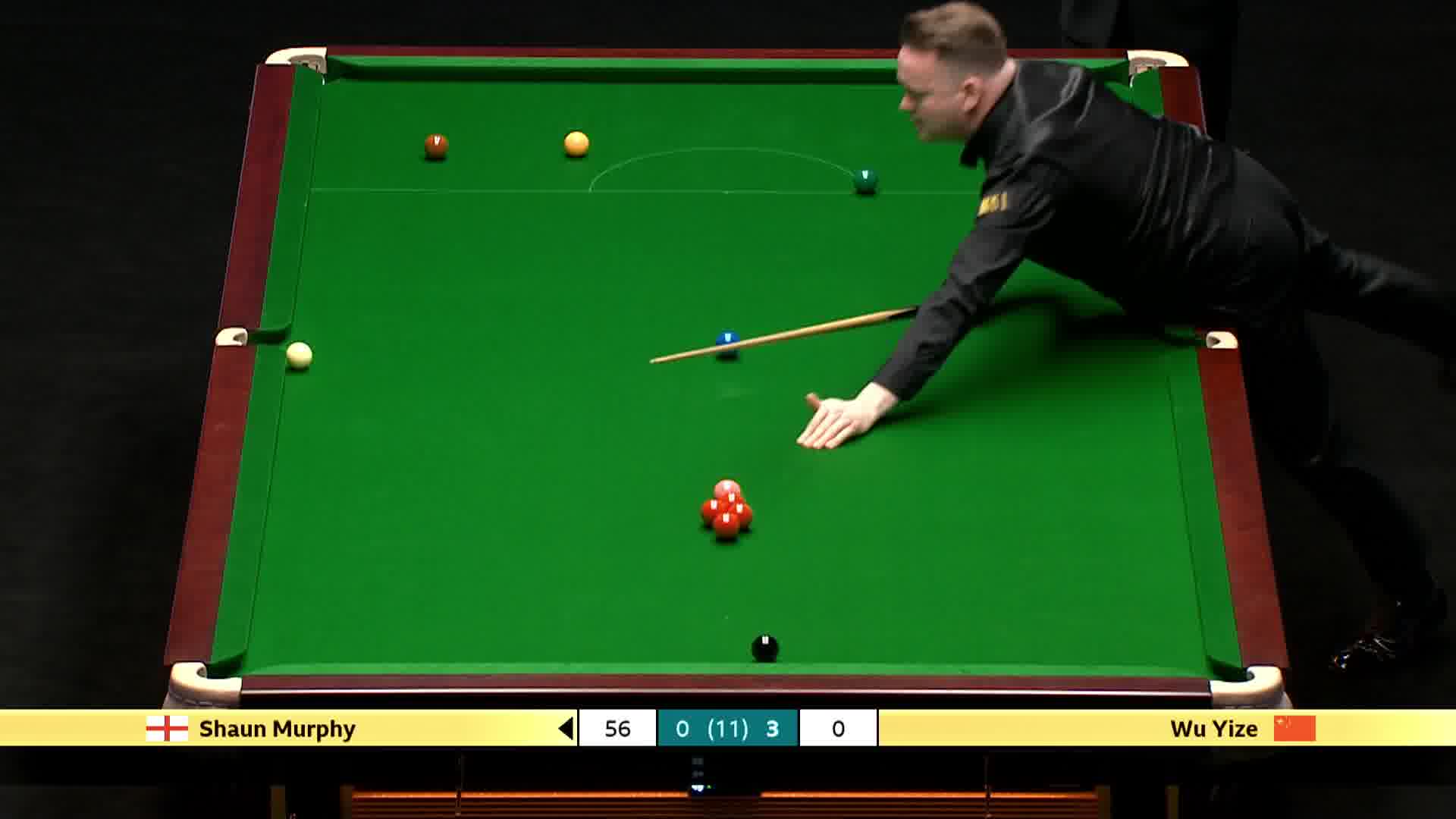 墨菲库边球，惊险！