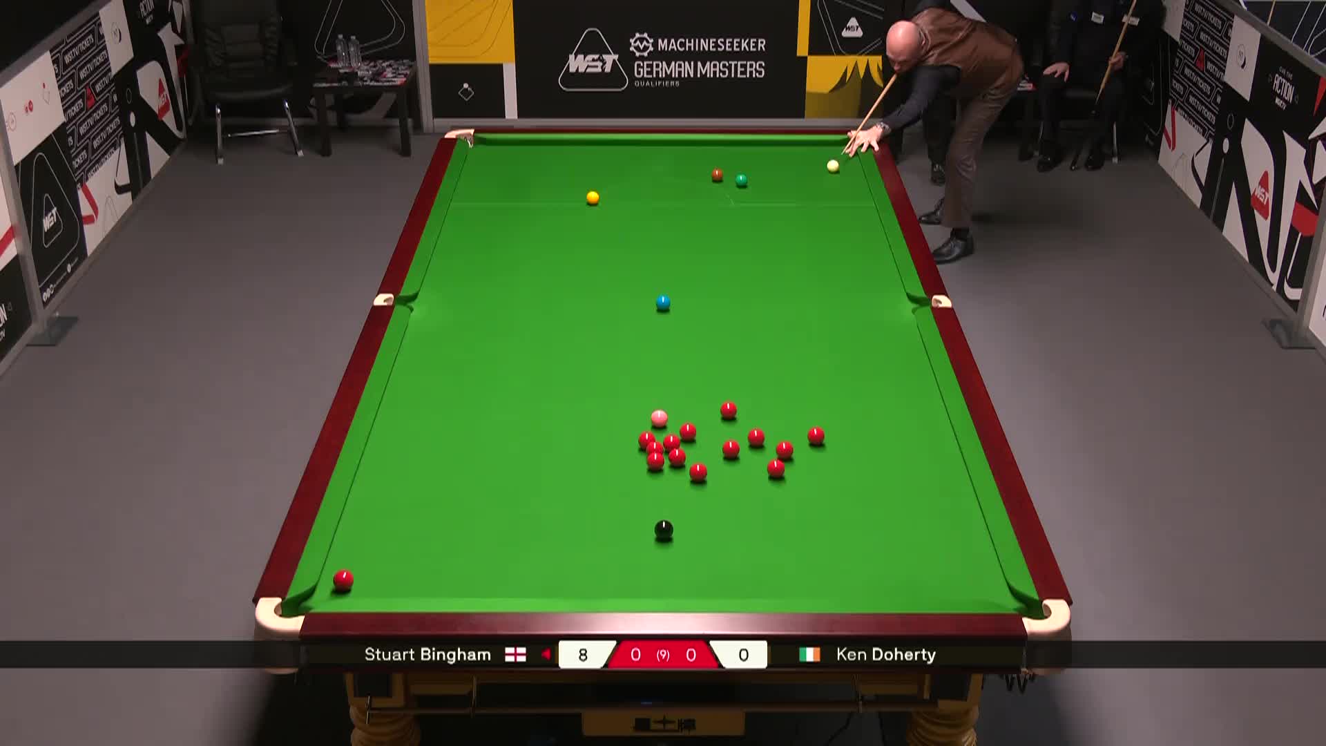 【第一局】 斯图尔特·宾汉姆VS肯·达赫迪 2026德国大师赛资格赛