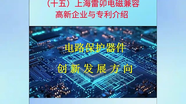 15上海雷卯电磁兼容高新企业与专利介绍