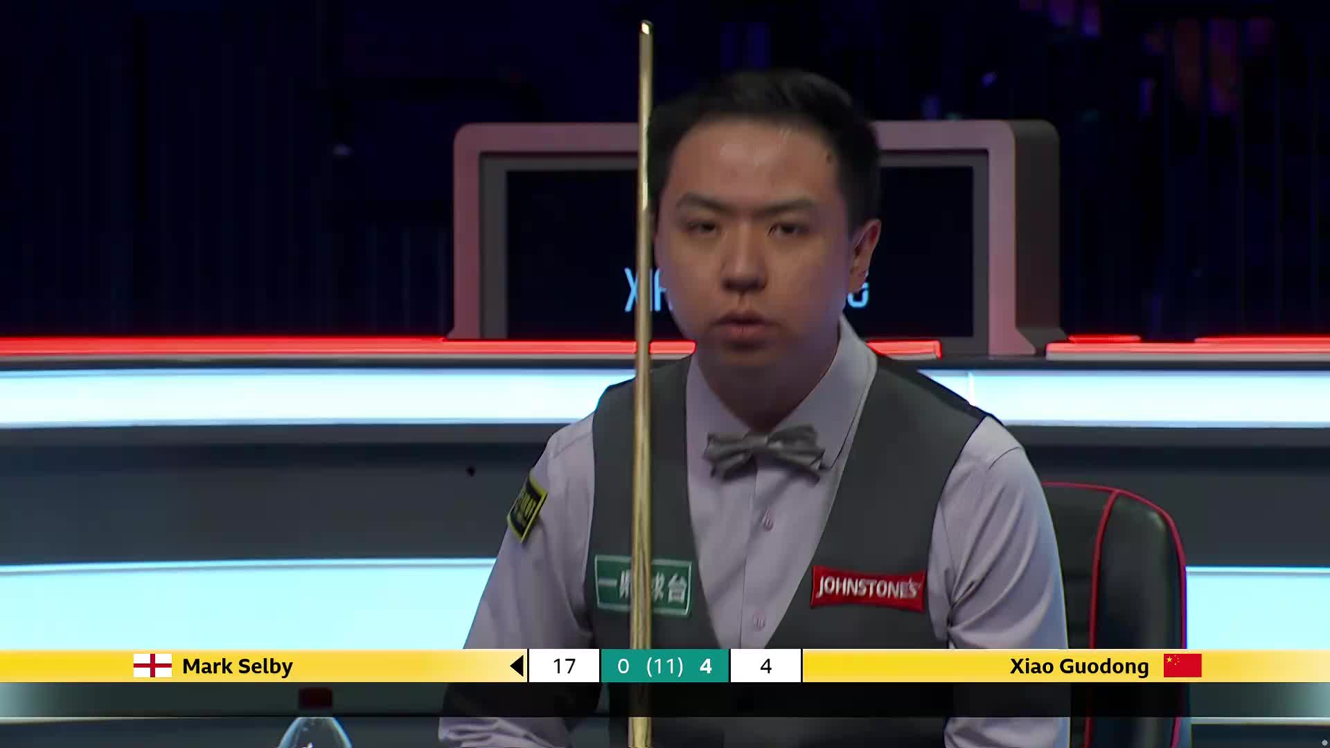 【第五局】马克·塞尔比VS肖国栋 2026斯诺克大师赛