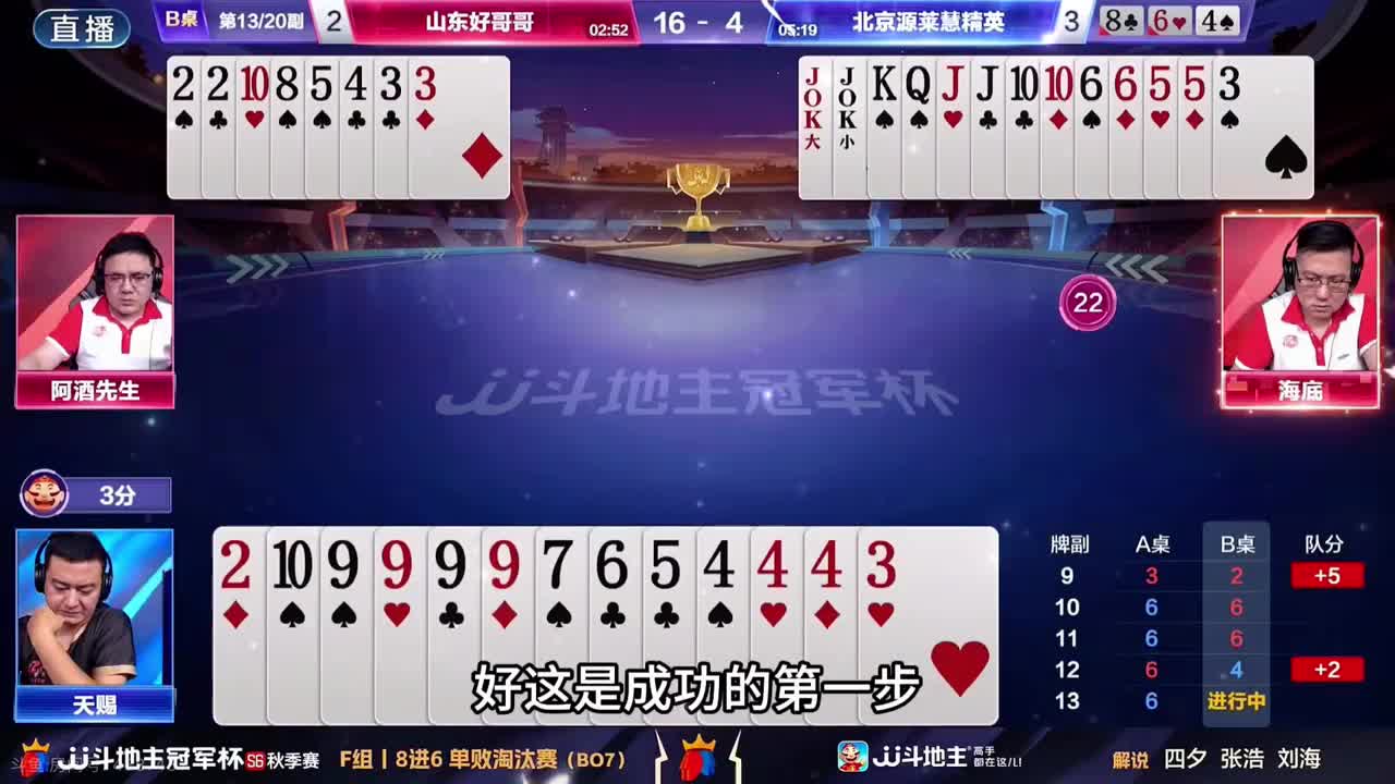 地主是必败无疑