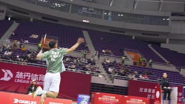 赵公子成功击败老将詹俊为！即将冲击林丹杯四冠王！！