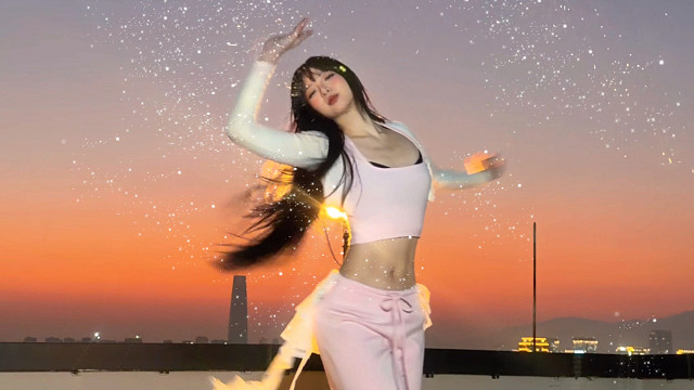 金粉撒出去的那刻 仿佛看到精灵！