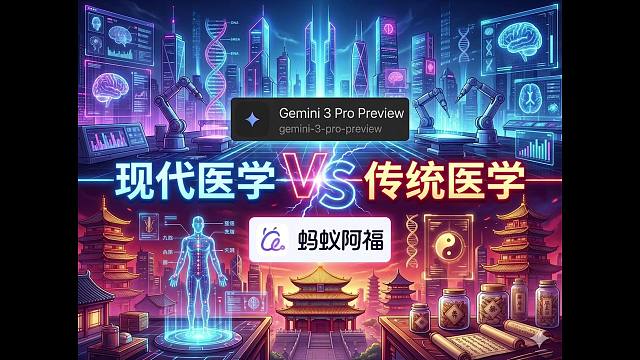 Gemini VS 蚂蚁阿福 （现代医学VS传统医学）