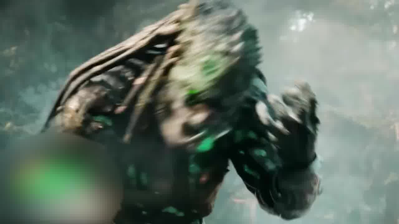 美女刚消灭铁血战士，对方就借助机甲残骸，在同伴身体里重新复活！