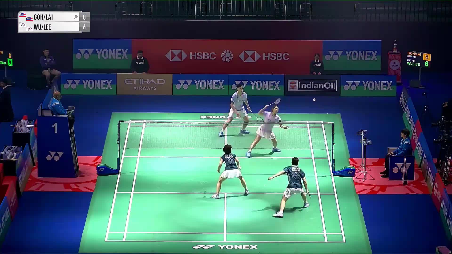 【第一局】混双  吴埙阀/赖洁敏vs吴冠勋/李佳馨 2026印度羽毛球公开赛