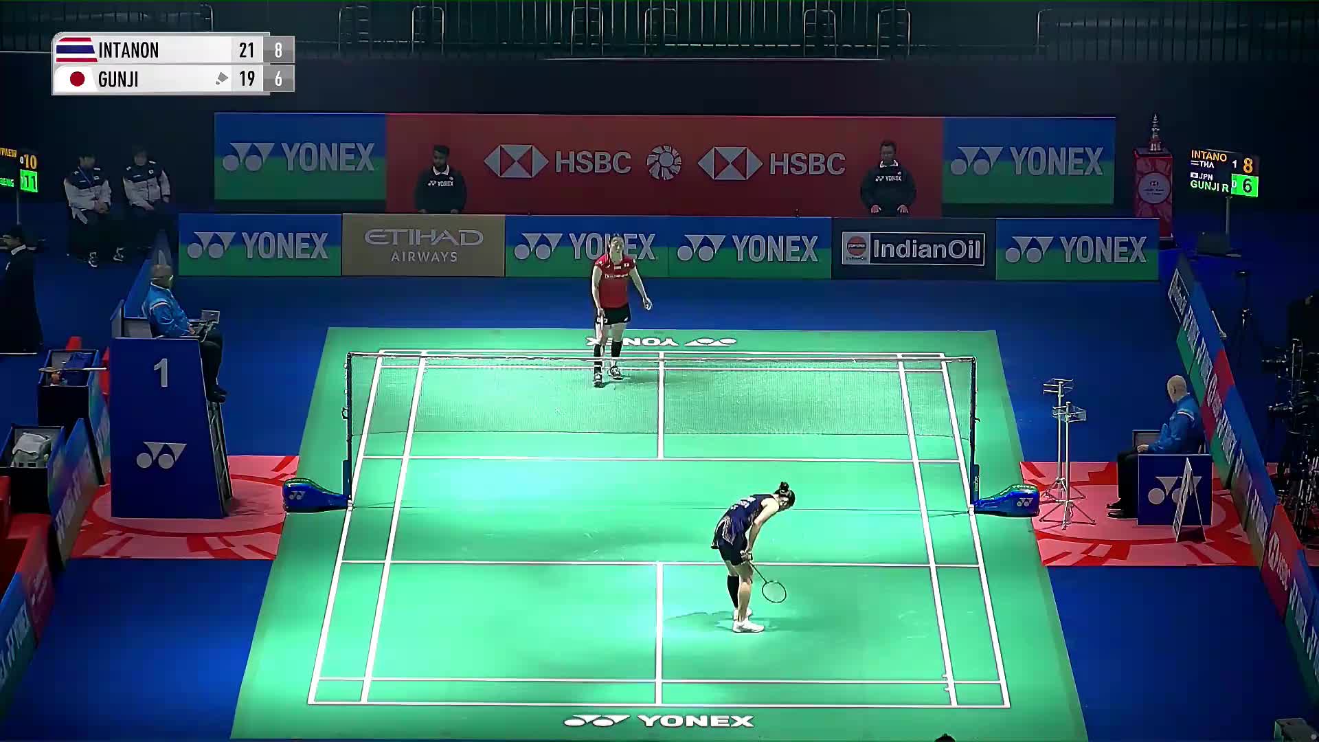 【第二局】因达农 vs 郡司莉子第1场 2026马来西亚羽毛球公开赛