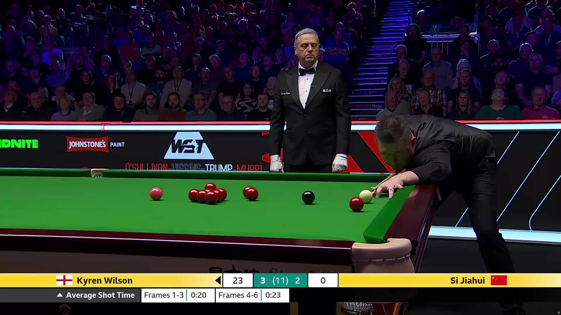 【第六局】凯伦·威尔逊VS斯佳辉 2026斯诺克大师赛
