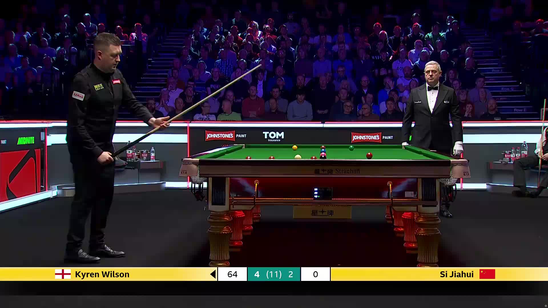 【第八局】凯伦·威尔逊VS斯佳辉 2026斯诺克大师赛