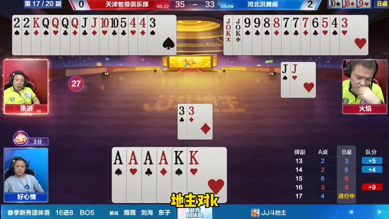 那地主这牌是必败啊